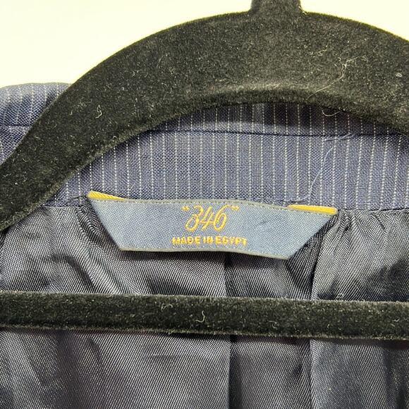 Brooks Brothers 346 Regent Fit Pinstripe Blazer 100% Wool - Navy - 42R - Picture 3 of 10
